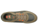 3028371 UNDER ARMOUR MEN'S BANDIT TRAIL 3 SNEAKER - SIZE 12.5 RED/GREEN - Like New