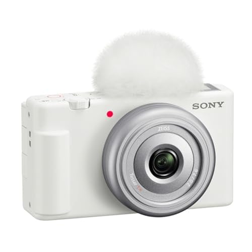 SONY ZV-1F VLOG CAMERA FOR CONTENT CREATORS AND VLOGGERS - WHITE - Like New