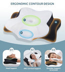 FAIORD CERVICAL NECK PILLOW FOR NECK & SHOULDER JK79 - BLACK - Like New