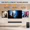 WOHOME 2 IN 1 DETACHABLE SOUND BAR, 4.1 CHANNEL BLUETOOTH - BLACK - Like New