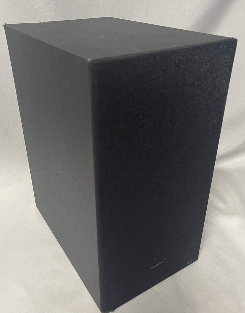 For Parts: SAMSUNG PS-WR45BB WIRELESS SUBWOOFER - BLACK MOTHERBOARD DEFECTIVE