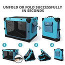 4 Door Portable Folding Dog Soft Crate بونهام هيم بيعراض بيه أنا אנח חדא - Brand New