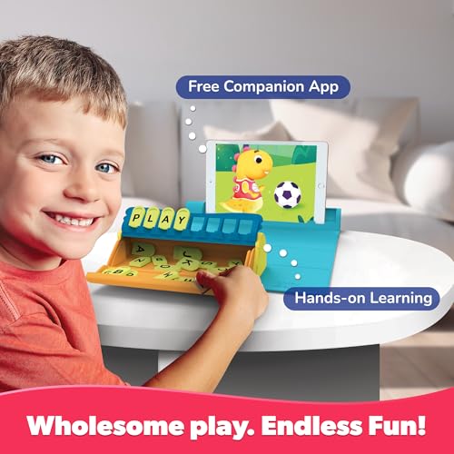 PLAYSHIFU WORD WIZ PLUGO LETTERS LEARNING KIT BUILD READING SPELLING - BLACK - Like New