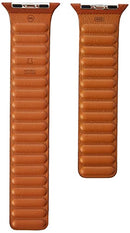 Apple Watch Leather Link 40mm Saddle Brown M/L - Like New