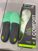 SUPERFEET RUN SUPPORT HIGH ARCH INSOLES - SIZE: MEN 7.5-9 WOMEN 8.5-10 - CITRON - Like New