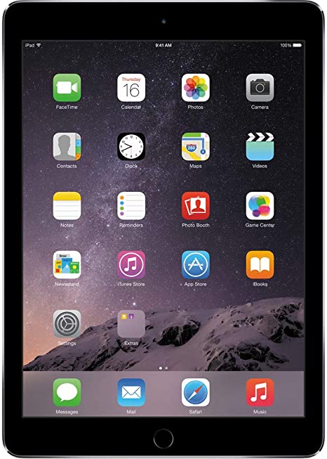 For Parts: APPLE IPAD AIR 9.7" (2ND GEN) 64GB WIFI SPACE GRAY MGKL2LL/A - BATTERY DEFECTIVE