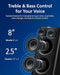 PHILIPS X5206 BLUETOOTH PARTY SPEAKER, PORTABLE WITH WHEELS - - Scratch & Dent