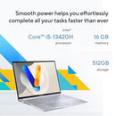 ASUS VIVOBOOK 16” WUXGA 60HZ I5-13420H 16GB 512GB F1605VA-ES56 - COOL SILVER - Like New