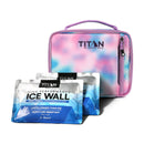 TITAN BY ARCTIC ZONE FRIDGE COLD LUNCH BOX SMALL INSULATED - COTTON CANDY - Brand New