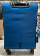 AMERICAN TOURISTER 24" POP MAX SOFTSIDE LUGGAGE WITH SPINNER WHEELS - BLUE - Like New
