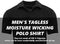 MPK-610 HARVIC GALAXY MEN'S TAGLESS DRY-FIT MOISTURE-WICKING - BLACK 3XL Like New