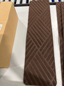DEMIWISE NON SLIP STAIR TREADS FOR WOODEN STEPS INDOOR 15 PACK 8" X 30" - BROWN - Like New
