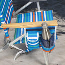 Tommy Bahama 4-Position Extended seat Height Easy in-Easy Out Folding Chair - Like New