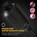 Revamp Progloss Perfect Blow Dry Volume Styler - Ceramic Barrel Hair Dryer Bru - Like New