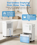 Trazico 1500 Sq.Ft Dehumidifier for Basement, with Drain Hose, 21 Pints - Brand New