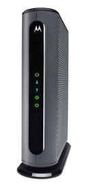 MOTOROLA® MB7621 24X8 CABLE MODEM 7.25X2.25X7.25 - GRAY - Like New