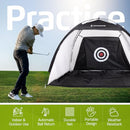 Swing Master Golf Net, Practice Net, Mat, 10x7ft Golf Hitting Net - NEW - Brand New