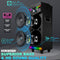 GEYGUY GTSK210-1 DUAL 10-INCH DSP BLUETOOTH KARAOKE MACHINE WITH 2 MICROPHONES - Like New