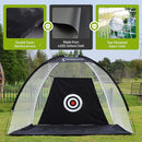 Swing Master Golf Net, Practice Net, Mat, 10x7ft Golf Hitting Net - NEW - Brand New