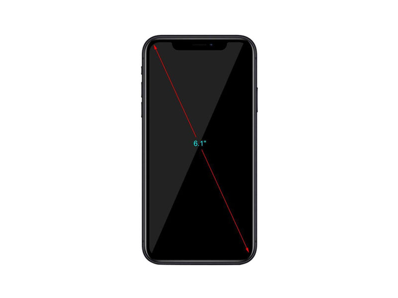 Apple iPhone XR 4G LTE Unlocked GSM Phone w/ 12 MP Camera 6.1" Black 3GB RAM