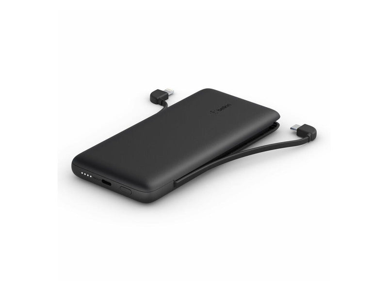 BELKIN BOOST CHARGE Plus Black 10000 mAh 10K USB-C Power Bank with Integrated