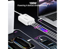 SIIG 100W GaN PD Combo Power Charger, 4-Port high-power portable charger w/ 3