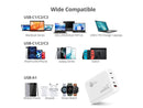 SIIG 100W GaN PD Combo Power Charger, 4-Port high-power portable charger w/ 3