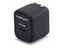 StarTech 30W USB-C Wall Charger Portable GaN Charger with USB Power Delivery