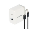 VisionTek 20W USB-C Power Adapter w/ Lightning Cable 901552