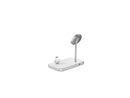 Alogic MagSpeed 3-in-1 Wireless 15W Charging Station - White MSP31SL15W