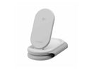 Alogic PackAway 3-in-1 Qi2 Fast Wireless Charger - AL31WCPA-WH