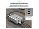 StarTech 4-Port Multi-Device USB-C Charger - 240W Total - 1-Port 140W EPR -
