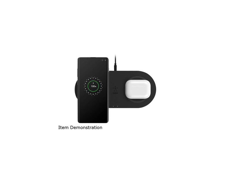 Belkin Dual Wireless Charger (Dual Wireless Charging Pad 10W for iPhone 12, 12