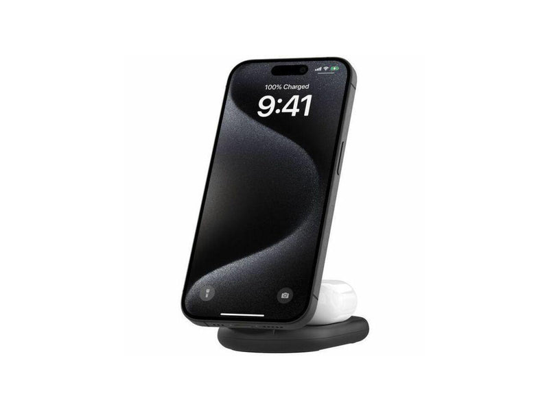 Belkin BoostCharge 2-in-1 Magnetic Foldable Wireless Charger with Qi2 15W