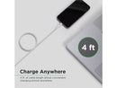 PureGear 2-pack, 4 foot length, USB-C to USB-C Cables, White | 65185FF