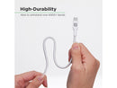 PureGear 2-pack, 4 foot length, USB-C to USB-C Cables, White | 65185FF
