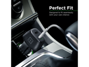PureGear 40W Dual Port USB-C Car Charger, Black | 65182FF