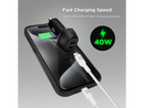 PureGear 40W Dual Port USB-C Car Charger, Black | 65182FF