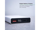 PureGear 10K mAh Portable Battery with USB-C Port, includes Digital Display,
