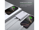 PureGear 10K mAh Portable Battery with USB-C Port, includes Digital Display,