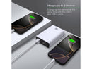 PureGear 20K mAh Portable Battery with USB-C and USB-A Ports, includes Digital