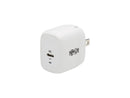 Compact USB-C Wall Charger - 18W PD Charging, GaN Technology, USB-C to Lightning
