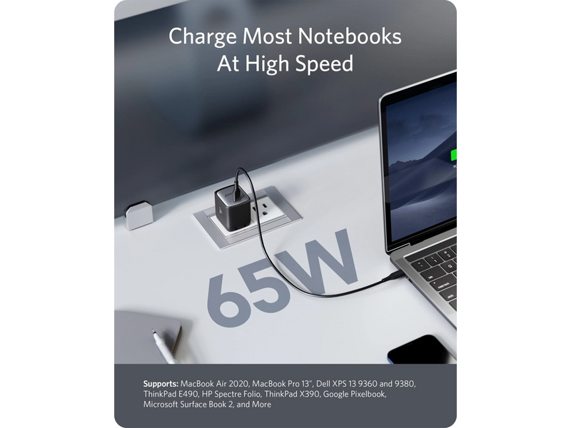Anker 715 Charger (Nano II 65W) A2663J11-1