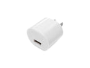 DigiPower - iEssentials - 1.0amp USB Wall Charger - White