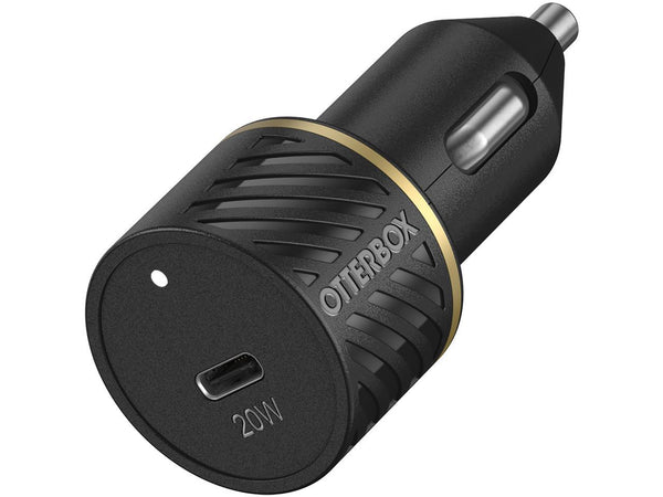 OtterBox 78-80475 Black Shimmer Fast Charge USB-C 20W Car Charger