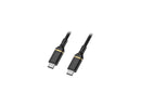 OtterBox Fast Charge, USB-C to USB-C cable and Wall Charger, 20W, Black