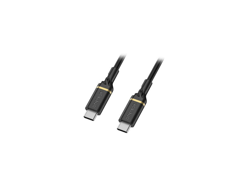 OtterBox Fast Charge, USB-C to USB-C cable and Wall Charger, 20W, Black