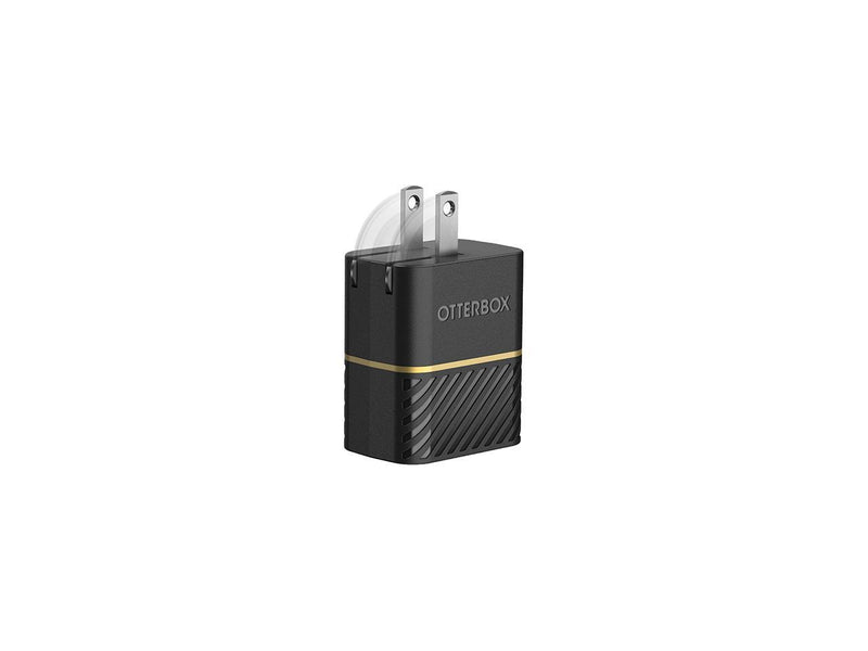 OtterBox Fast Charge, USB-C to USB-C cable and Wall Charger, 20W, Black