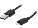 Tripp Lite M100-006-BK Black Lightning to USB iPhone iPod iPad Apple Certified