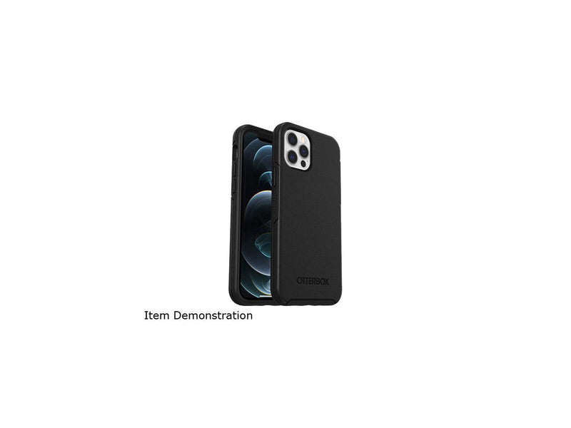 OtterBox Symmetry Series Black Case for iPhone 12 and iPhone 12 Pro 77-65414